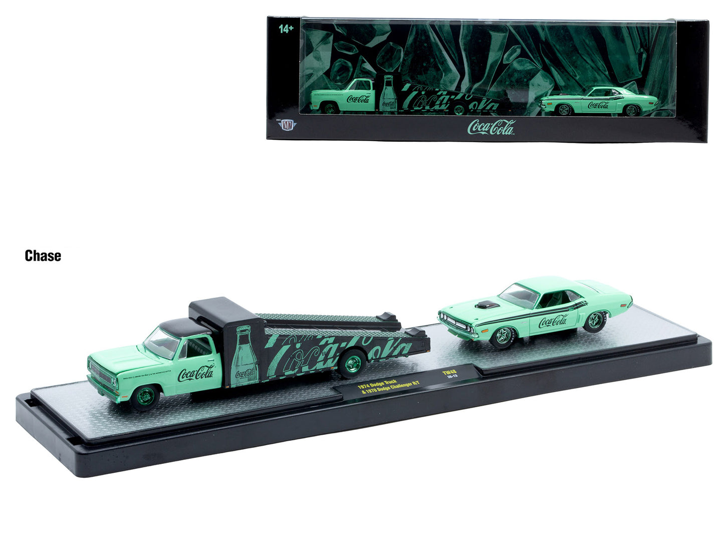 Auto Haulers "Coca-Cola" Set of 3 pieces Release 48 Limited Edition to 4800 pieces Worldwide 1/64 Diecast Models by M2 Machines