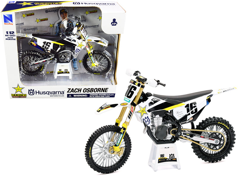 Husqvarna FC450 #16 Zach Osborne 1/12 Diecast Model Car - New Ray