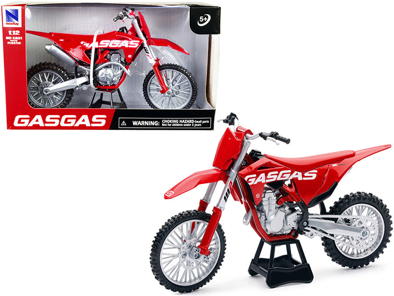 GasGas MC 450F Bike Motorcycle Red 1/12 Diecast Model - New Ray