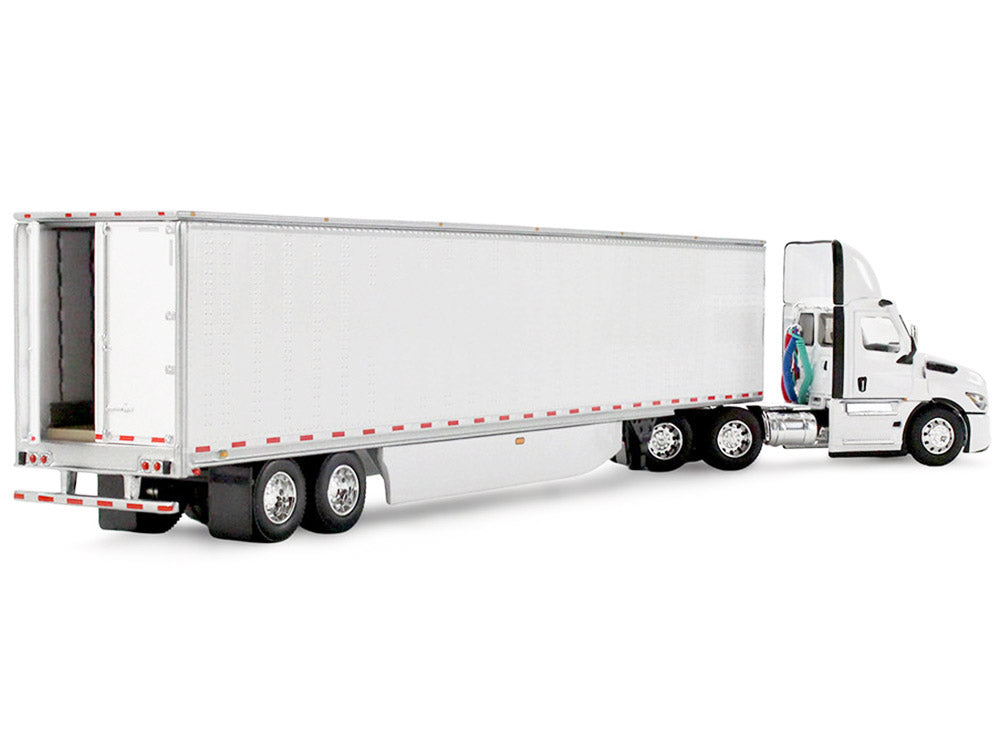 Freightliner Fifth Generation Cascadia Day Cab 53' Utility Trailer Skirts 1/64