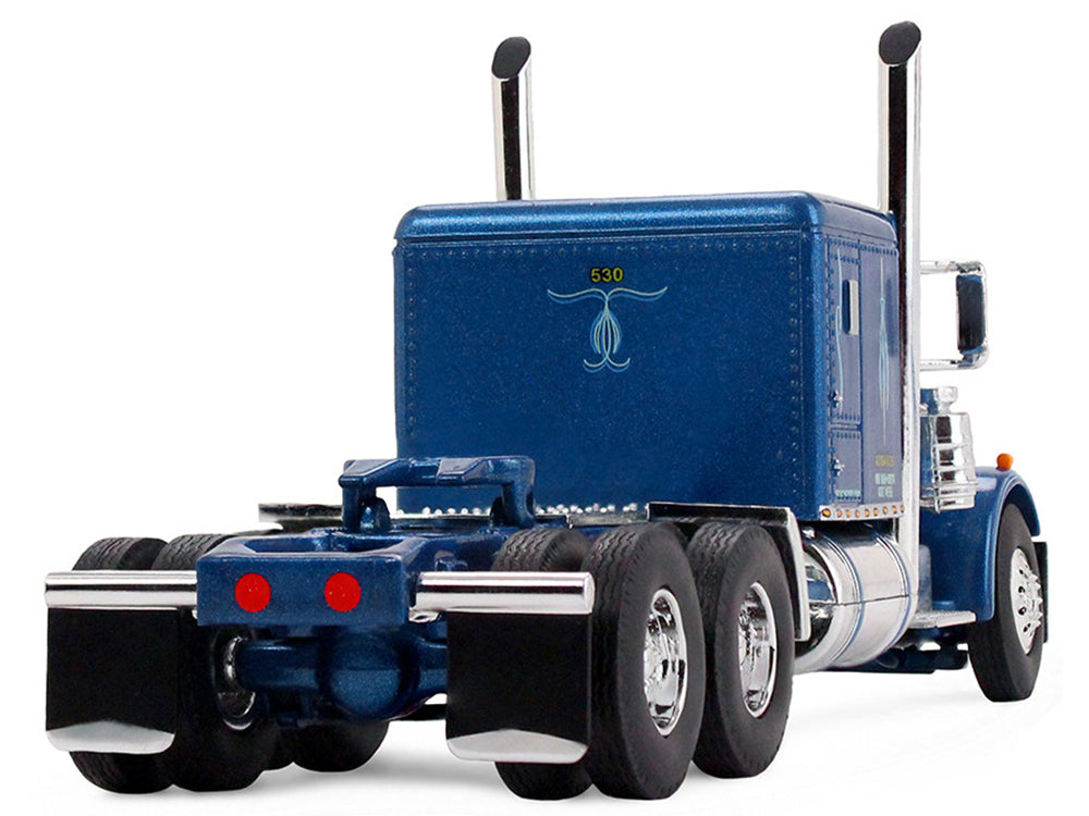 Peterbilt 351 with 63Western Distributing" Blue Metallic & White 1/64 Diecast