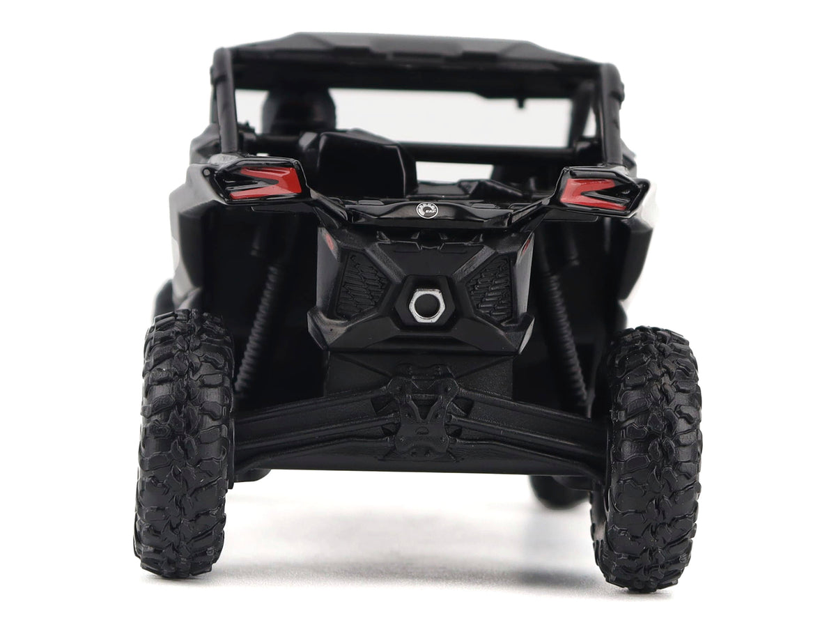 Can-Am Maverick X3 X RS Turbo RR Triple Black with Driver Figure 1/32 Diecast