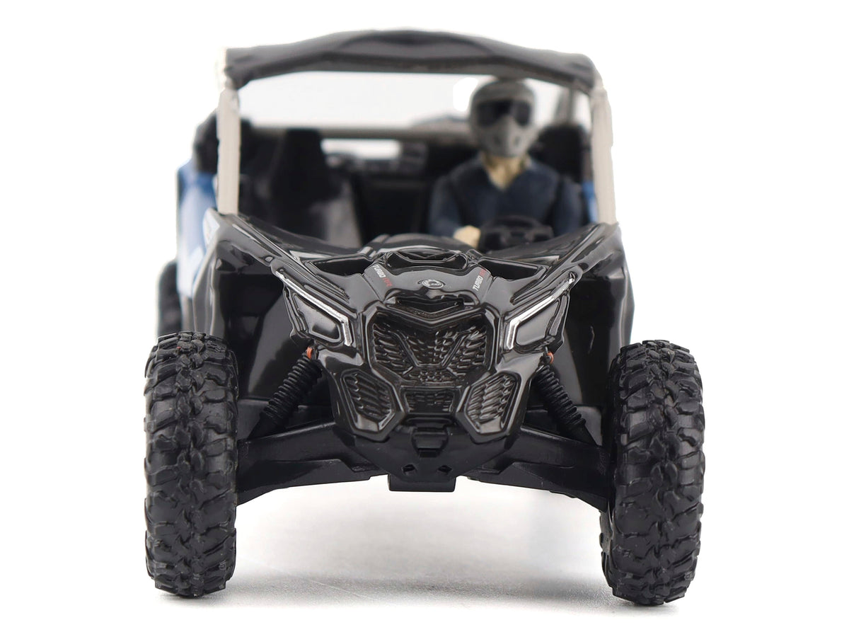 Can-Am Maverick X3 X RS Turbo RR Intense Chalk Gray Driver Figure 1/32 Diecast