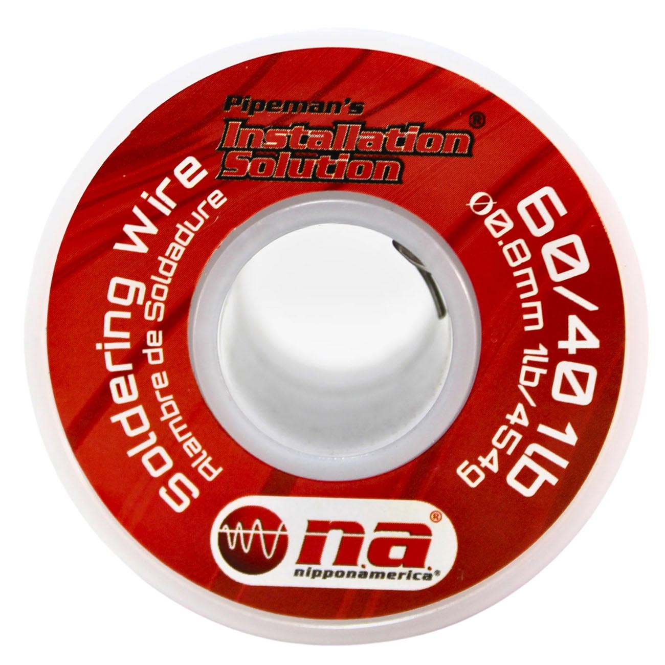 Installation Solution Rosin Core Solder Wire - 1 Pound Spool (60% Rosin / 40% Lead)