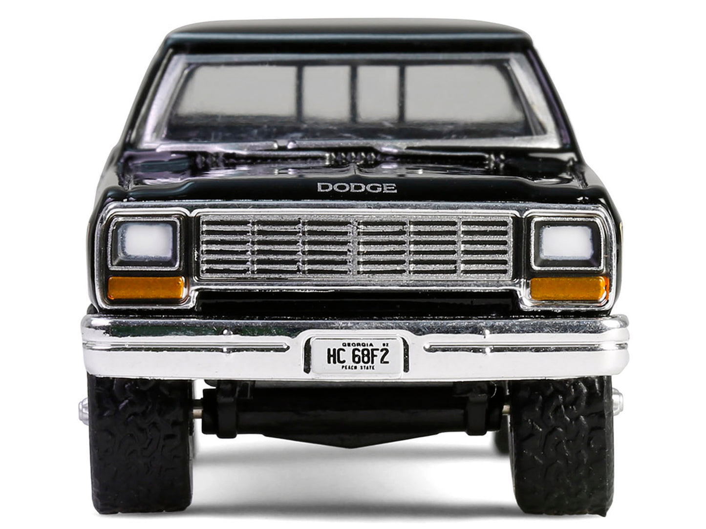 1981 Dodge Power Ram Prospector Pickup Truck Black "The A-Team" (1983-1987) TV Series "Hollywood Series" Release #43 1/64 T&y Diecast Model Car by Greenlight