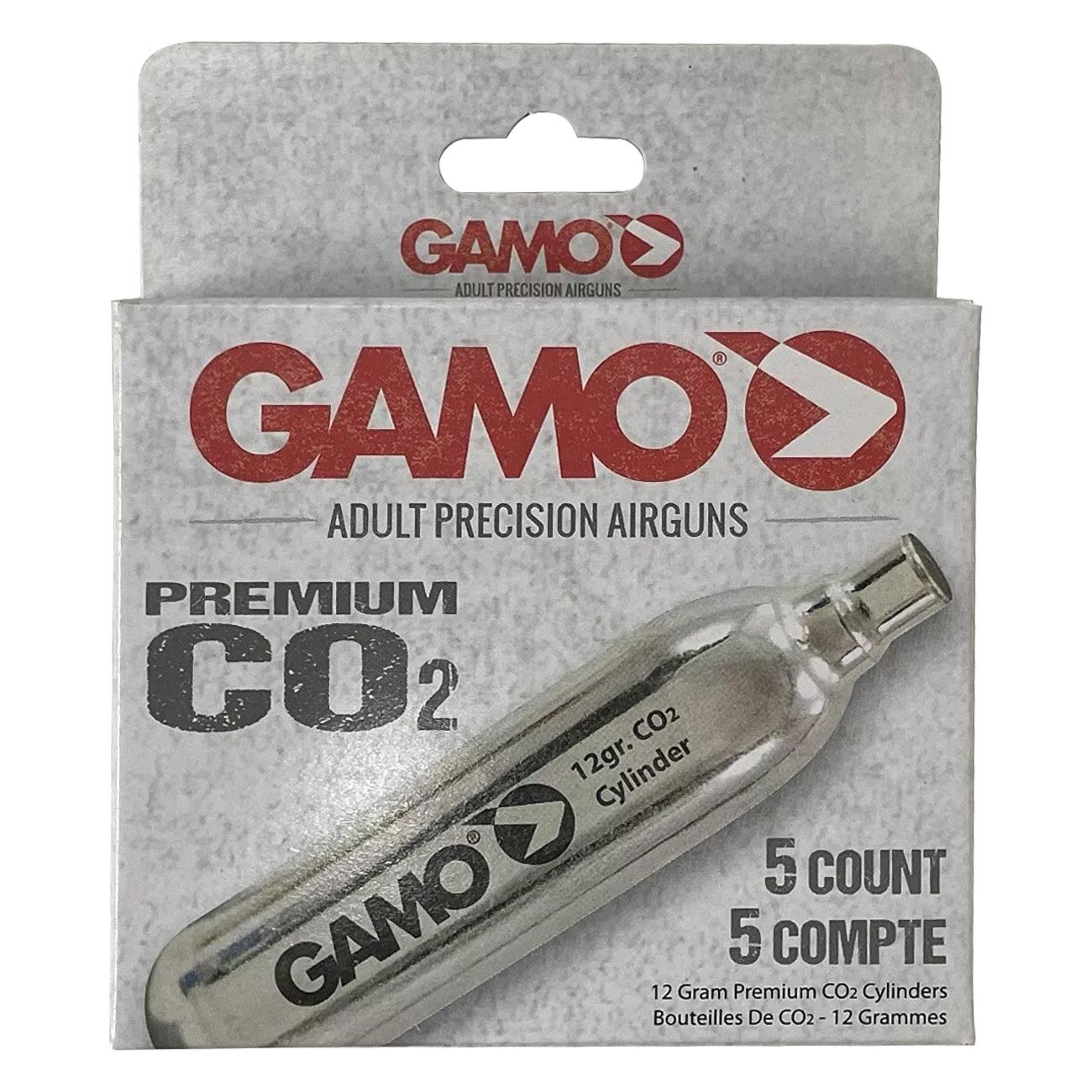 Gamo 12 Gram CO2 Cartridges (5 Count)