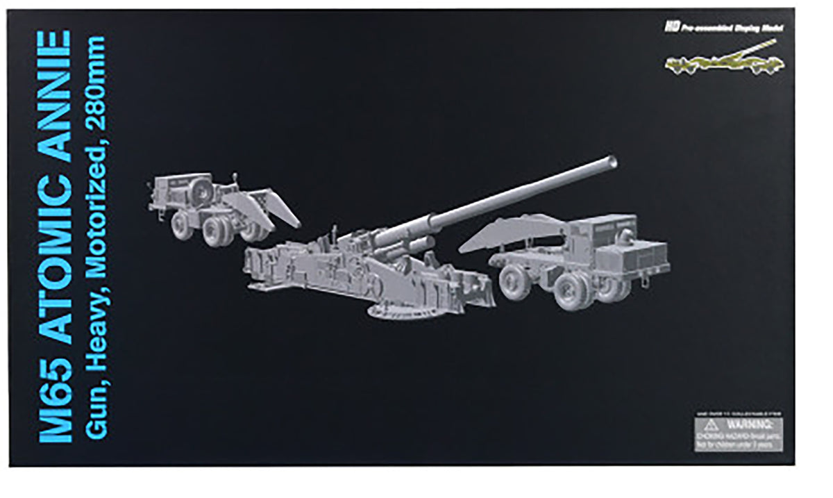 United States M65 Atomic Cannon Atomic Annie Artillery Drab Traveling Mode US