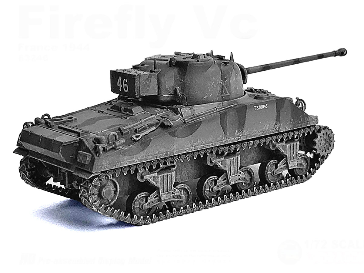 British Sherman Firefly VC Tank "NEO Dragon Armor" Series 1/72 Plastic Model