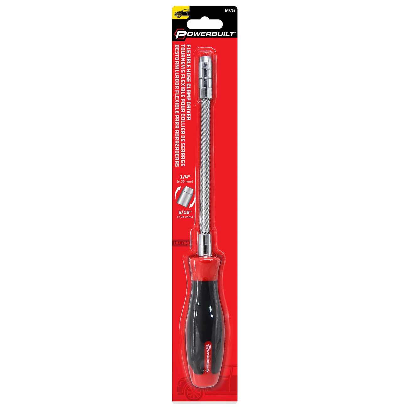 Powerbuilt Flexible TS Hose Clamp Nut Driver