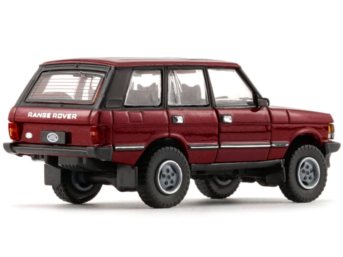 Land Rover Range Rover Classic LSE RHD Red Sunroof Extra Wheels 1/64 Diecast