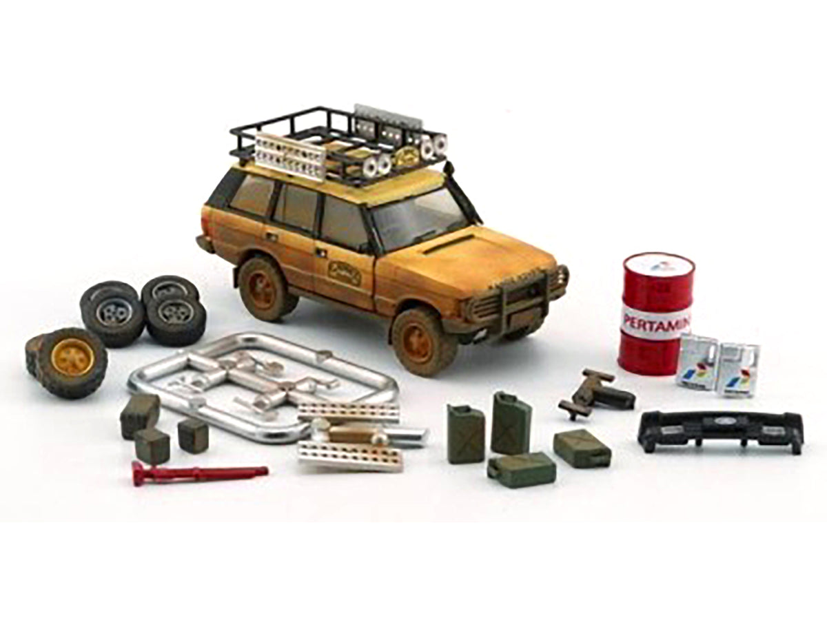 Land Rover Range Rover Classic LSE RHD Camel Trophy Yellow Roof Rack Extra
