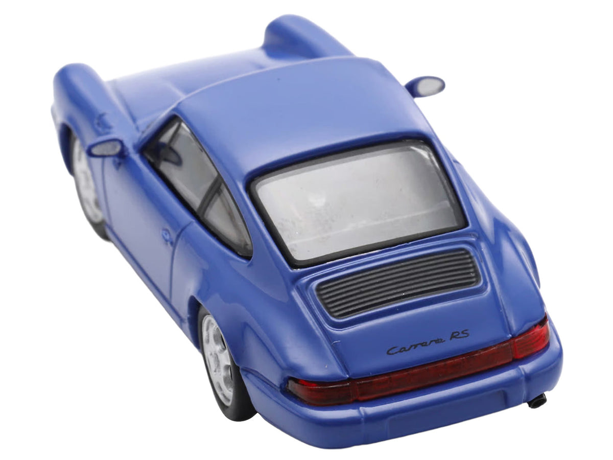 1992 Porsche 911 Carrera RS 3.6 Blue 1/64 Model by Spark