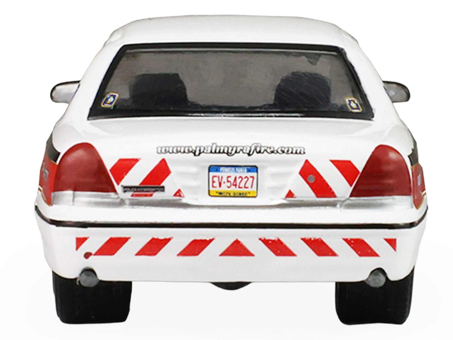 GreenLight 2011 Ford Crown Victoria "Palmyra Pennsylvania Citizen's Fire Company" White with Graphics "Fire & Rescue" Series #5 1/64 Diecast Model Car by <h2>2011 Greenlight</h2> <p>High-quality perfe