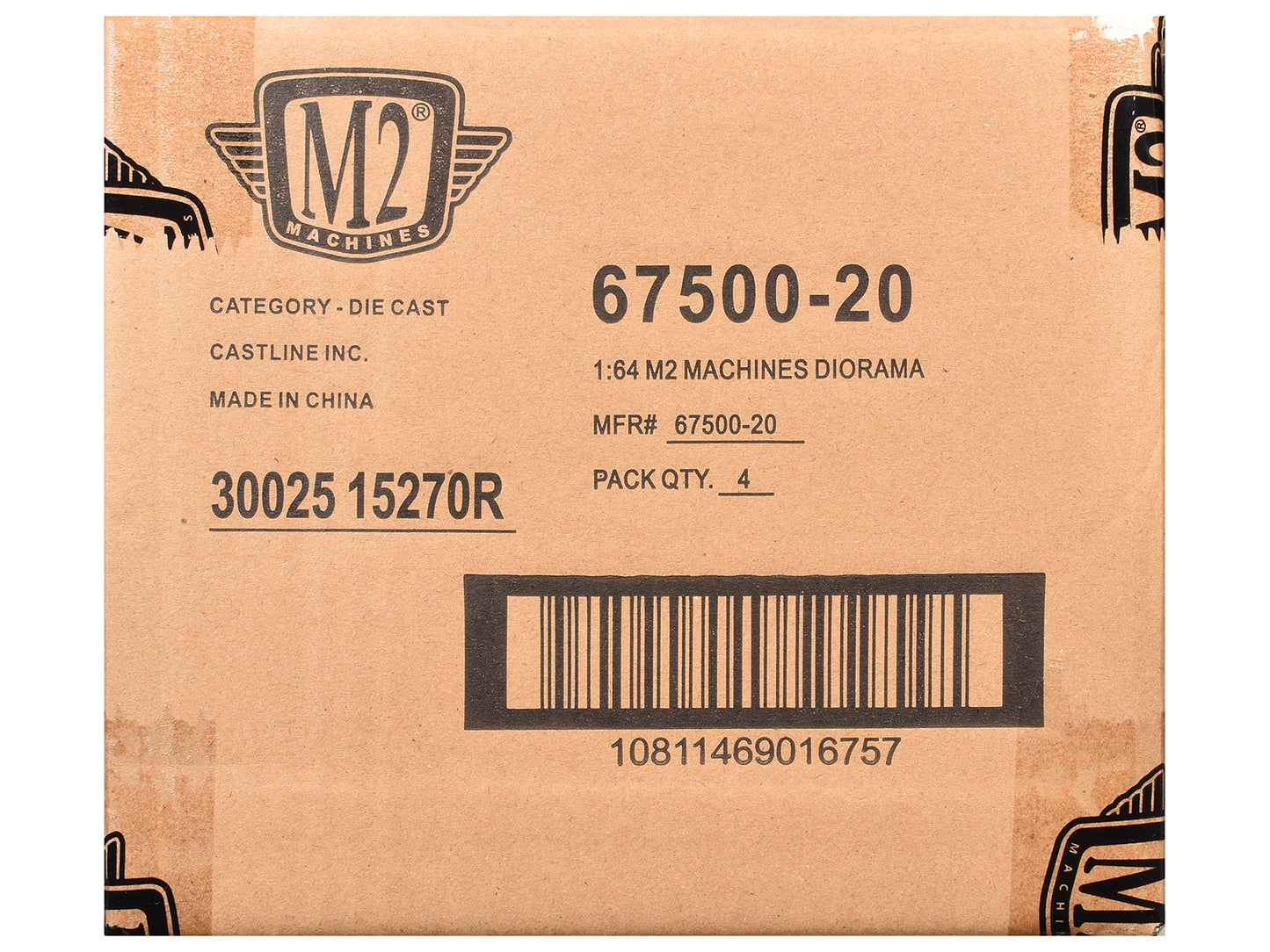 "Auto News" Release 20 Set of 4 Cars Limited Edition to 4500 pieces Worldwide 1/64 Diecast Model Cars by M2 Machines