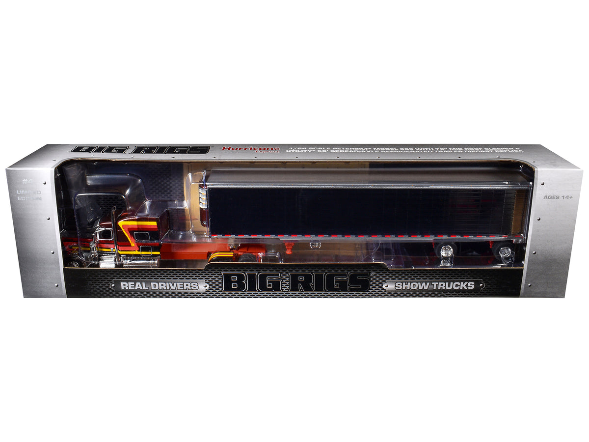 Peterbilt 389 Pride-N-Class 70Hurricane Express Brown Stripes Big Rigs II #4