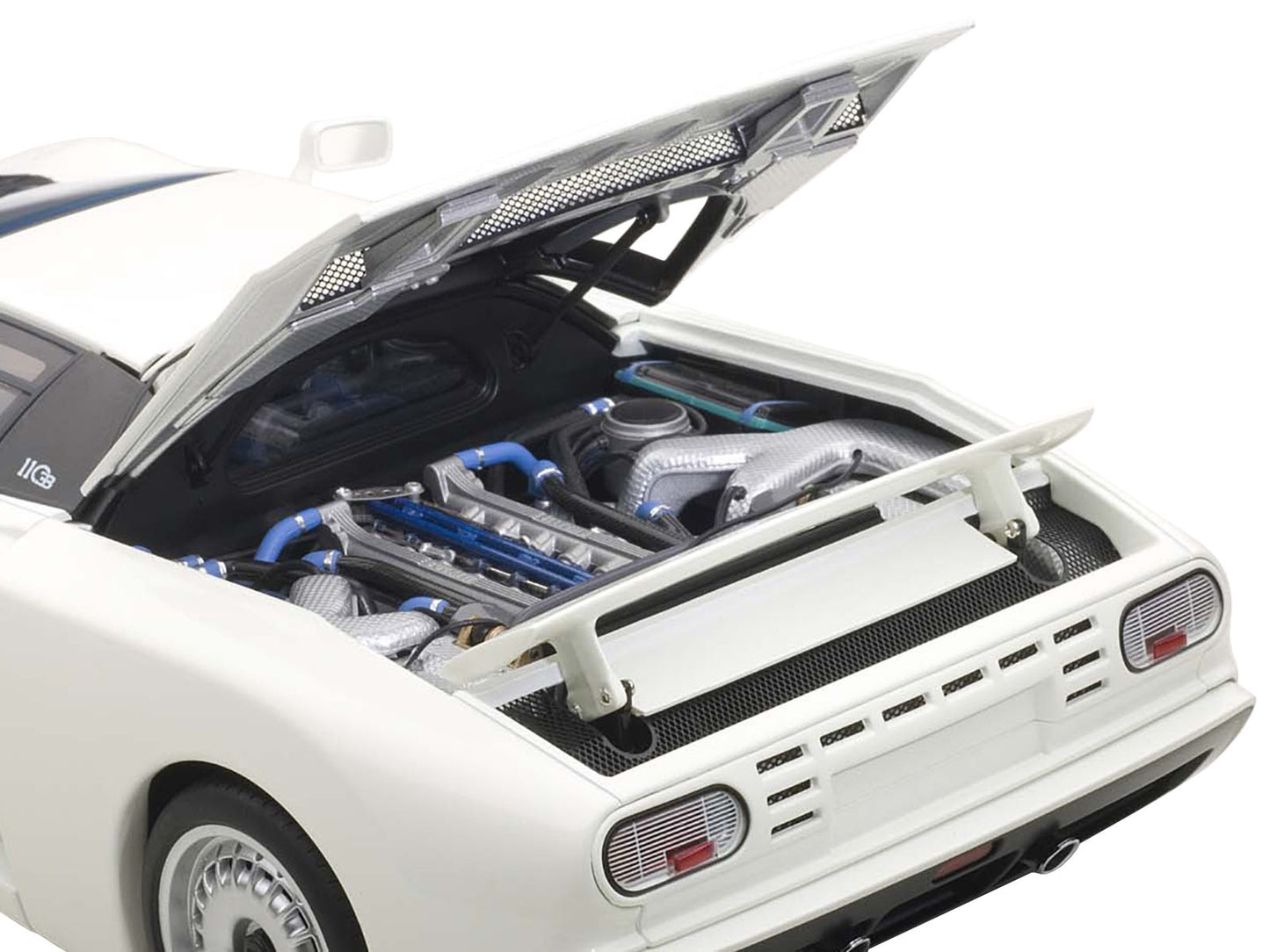 Bugatti EB110 GT White 1/18 Diecast Model Car by Autoart <h2>Bugatti Autoart</h2> <p>High-quality perfect for collectors and enthusiasts. Features detailed interior exterior craftsmanship, realistic p