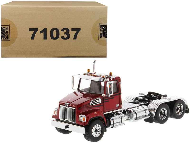 Western Star 4700 SF Tandem Day Cab Tractor Metallic Red 1/50 Diecast Model by Masters <h2>Western Masters</h2> <p>High-quality car perfect for collectors and enthusiasts. Features detailed interior e