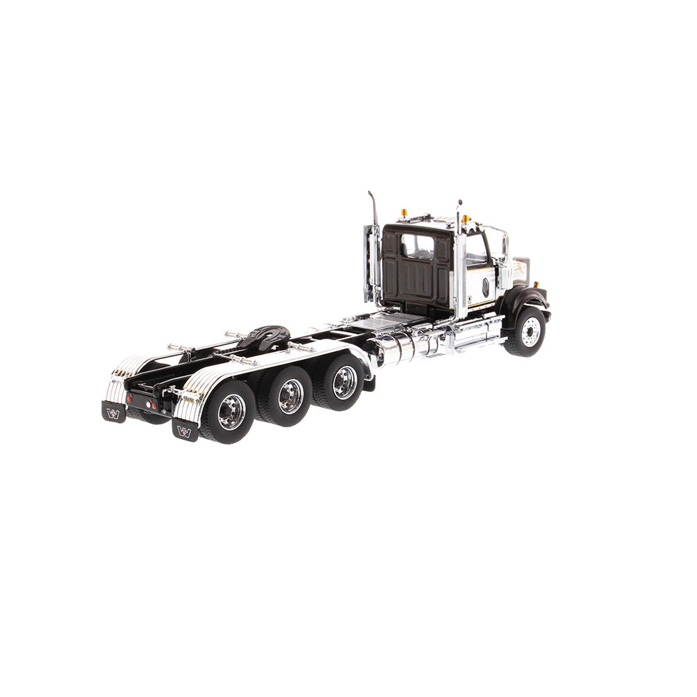 Western Star 4900 SF Tridem Day Cab Truck Tractor Black "Transport Series" 1/50 Diecast Model by Masters <h2>Western Masters</h2> <p>High-quality car perfect for collectors and enthusiasts. Features d