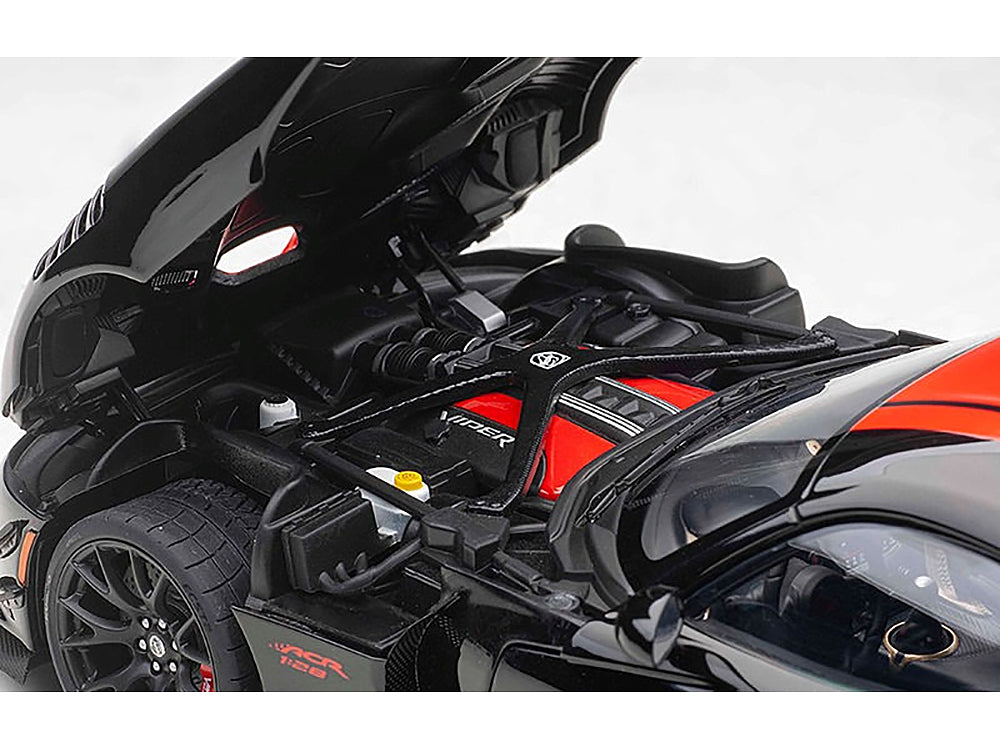 2017 Dodge Viper 1:28 Edition ACR Black with Red Stripes 1/18 Model Car by Autoart <h2>2017 Autoart</h2> <p>High-quality diecast perfect for collectors and enthusiasts. Features detailed interior exte