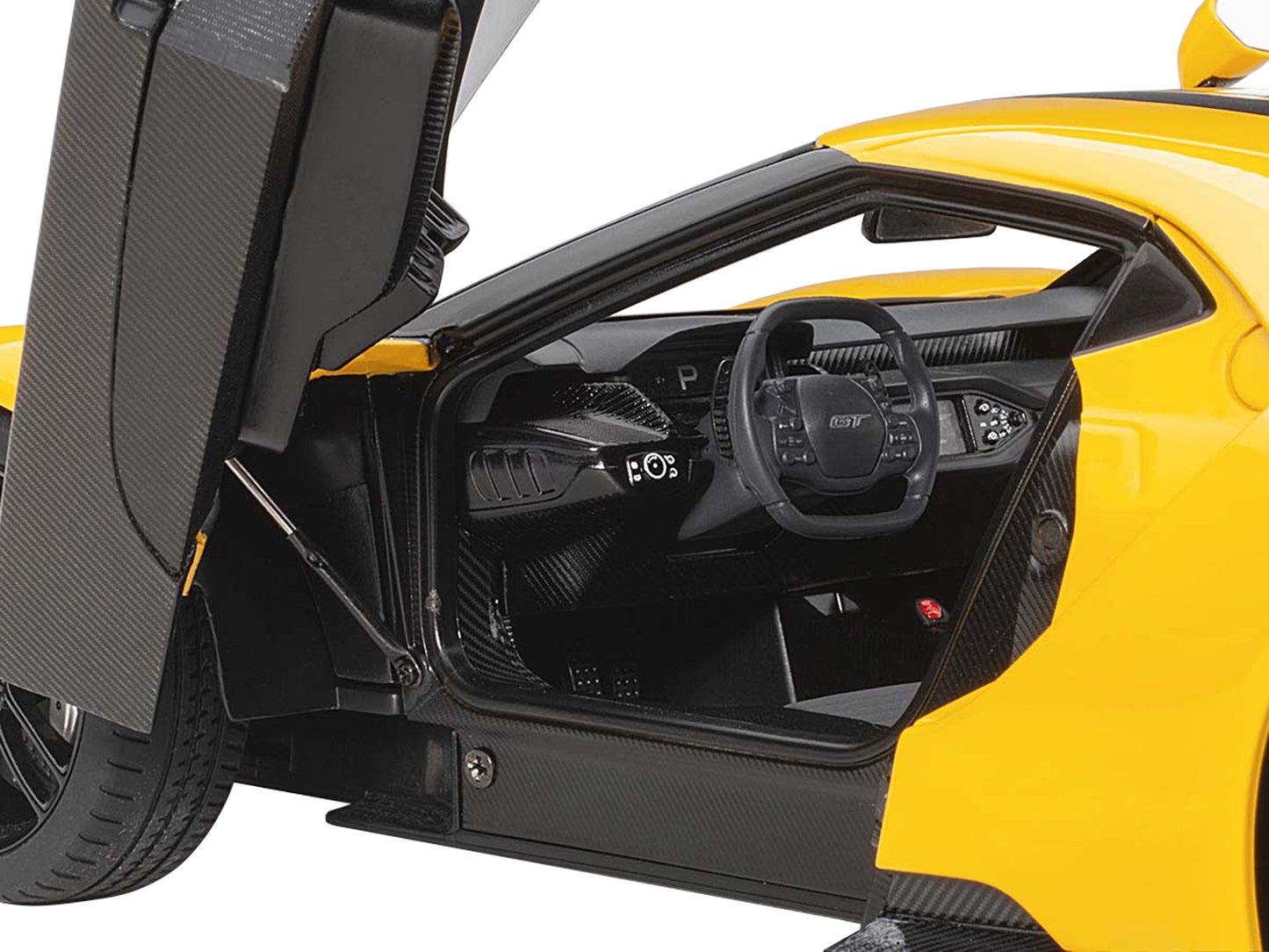 2017 Ford GT Triple Yellow with Black Stripes 1/18 Model Car by Autoart <h2>2017 Autoart</h2> <p>High-quality diecast perfect for collectors and enthusiasts. Features detailed interior exterior crafts