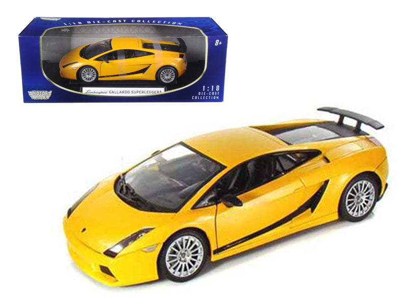 Lamborghini Gallardo Superleggera Orange 1/18 Diecast Model Car - Motormax