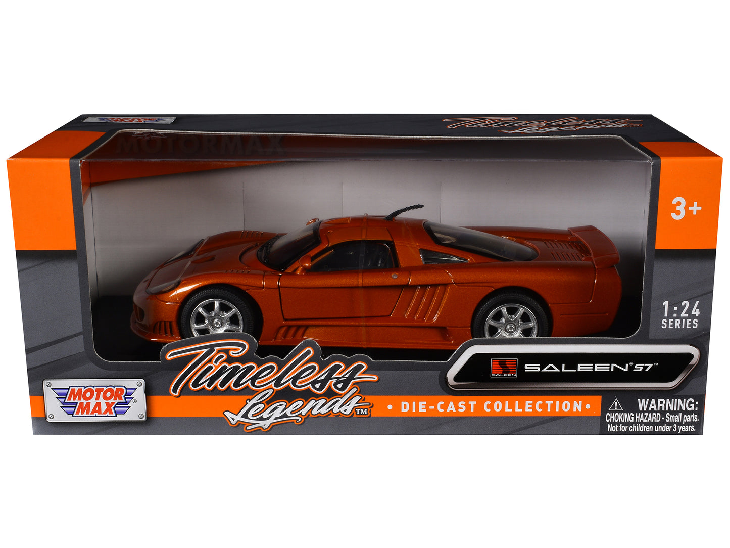 Saleen S7 Copper 1/24 Diecast Model Car by Motormax