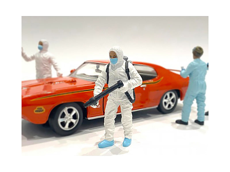 Hazmat Crew Figurine I for 1/24 Scale Models - American Diorama