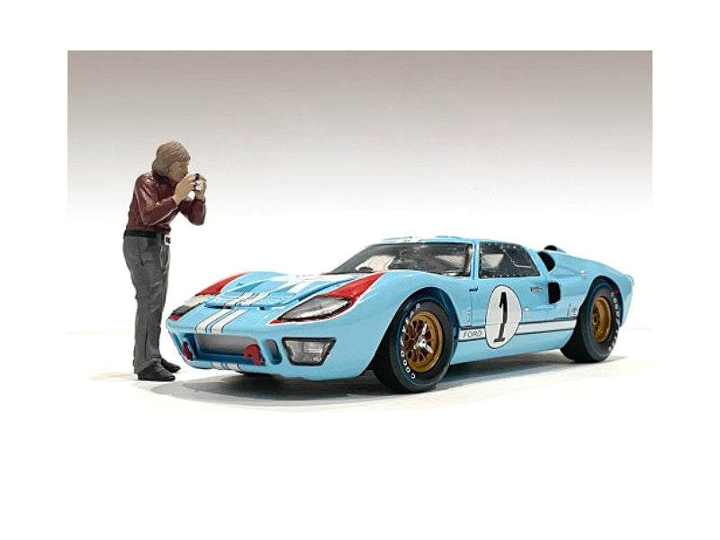 "Race Day 1" Figurine II for 1/24 Scale Models by American Diorama <h2>"Race Diorama</h2> <p>High-quality diecast model car perfect collectors and enthusiasts. Features detailed interior exterior craf