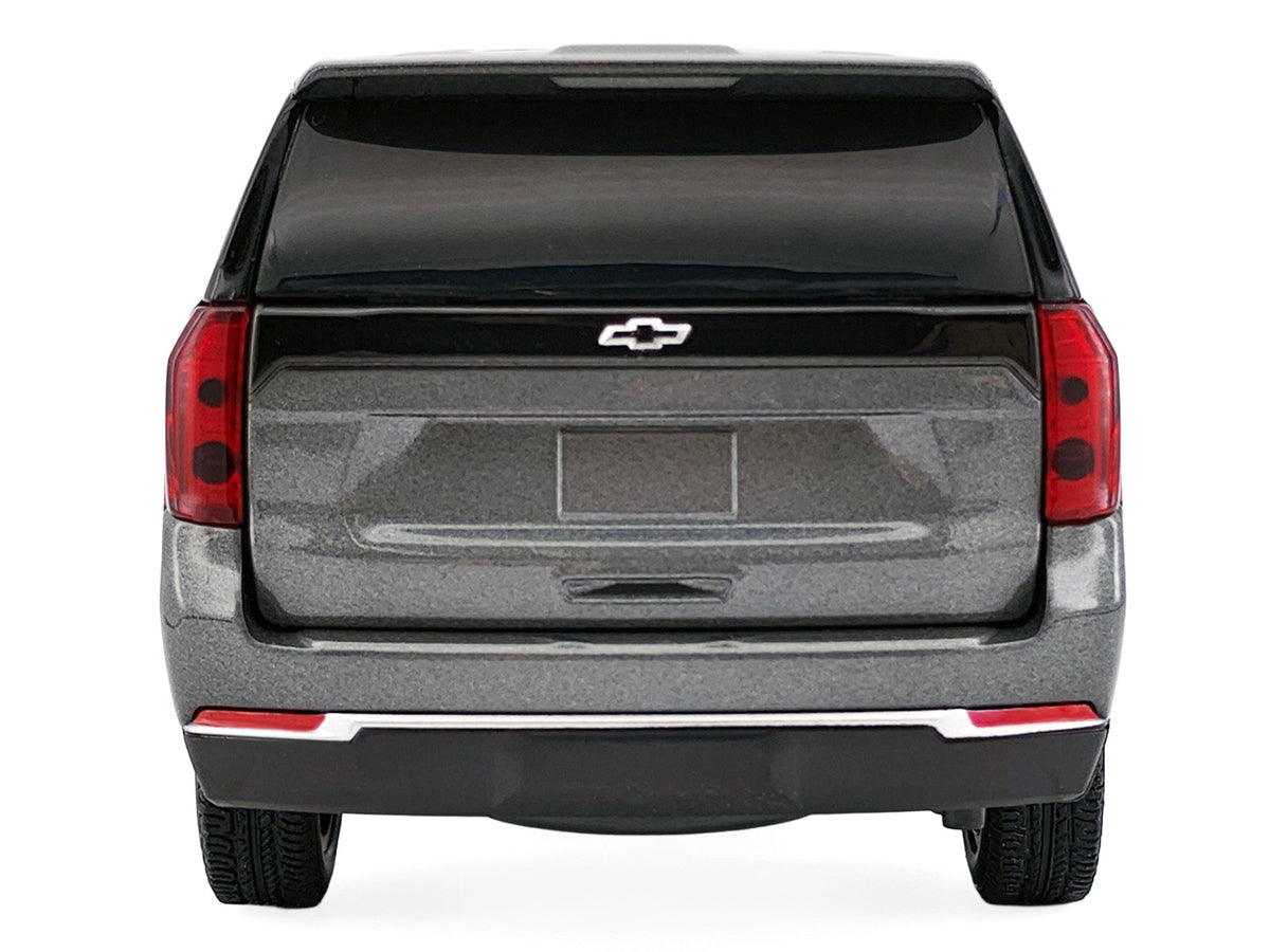 2025 Chevrolet Tahoe PPV Dark Gray Metallic 1/24 Scale Model Kit - Motormax