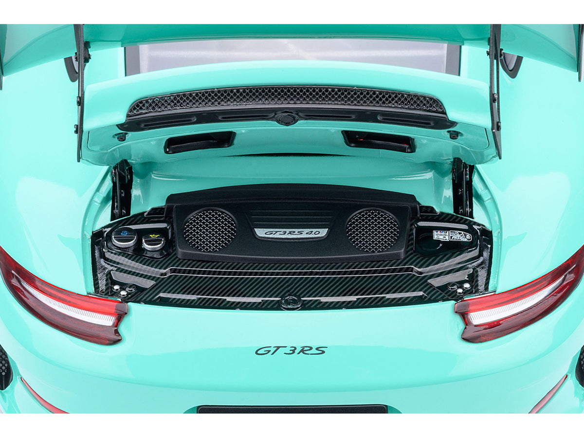 Porsche 911 (991.2) GT3 RS Mint Green 1/18 Model Car by Autoart