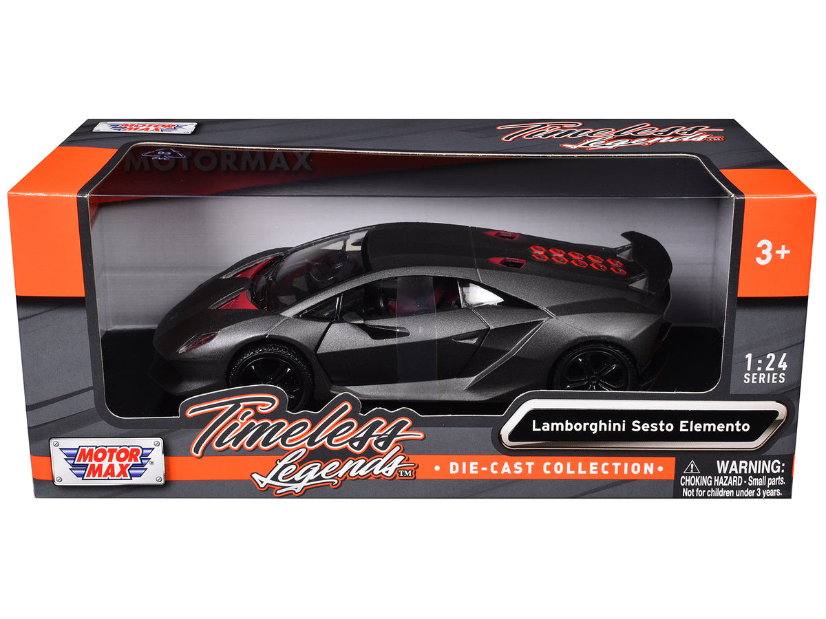 Lamborghini Sesto Elemento Carbon 1/24 Diecast Car Model - Motormax