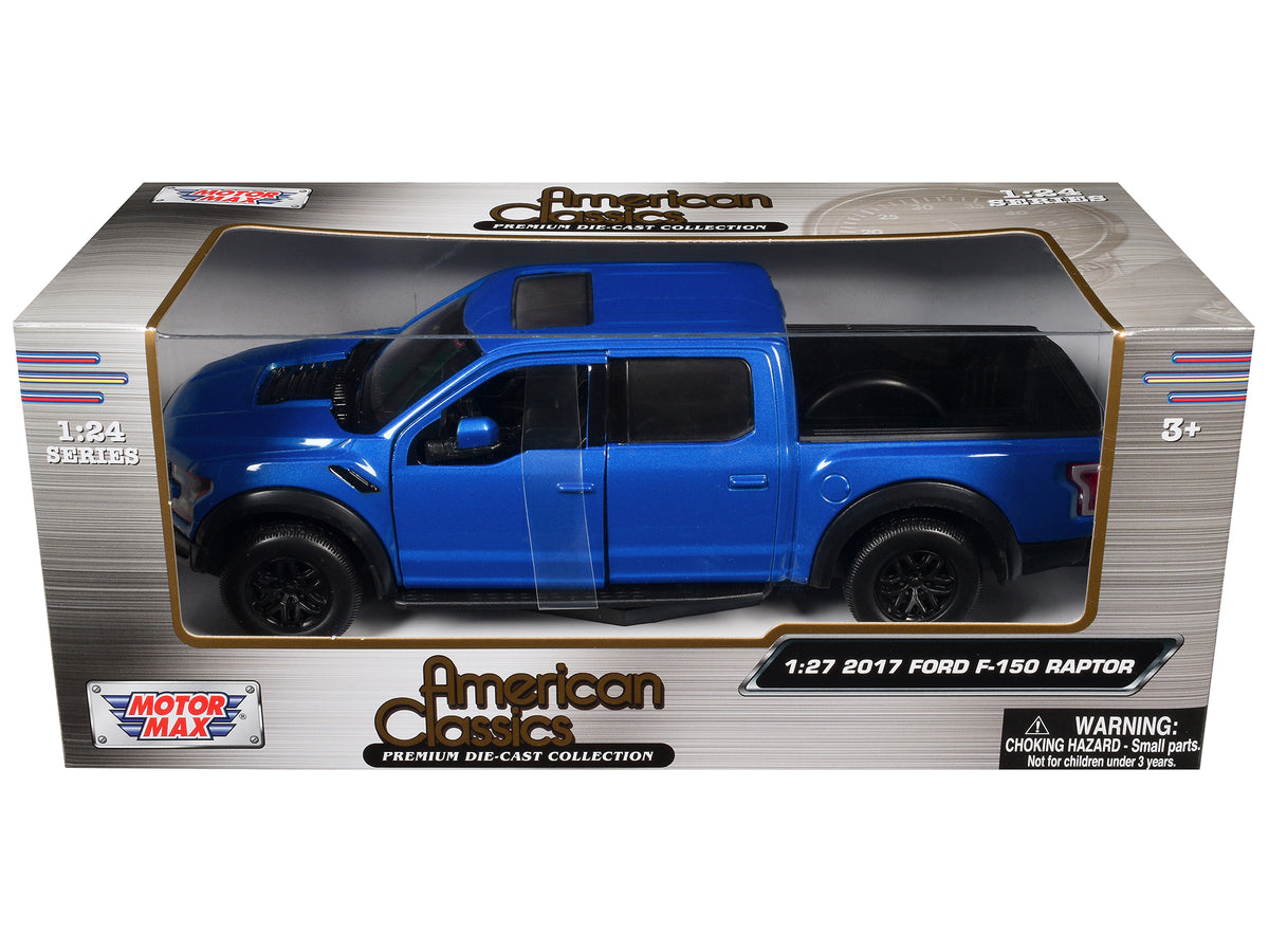 2017 Ford F-150 Raptor Pickup Truck Medium 1/24-1/27 Diecast Model - Motormax
