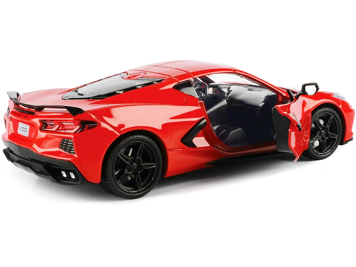 2020 Chevrolet Corvette C8 Stingray Red "Timeless Legends" 1/24 Diecast Model Car by Motormax <h2>2020 Motormax</h2> <p>High-quality perfect for collectors and enthusiasts. Features detailed interior