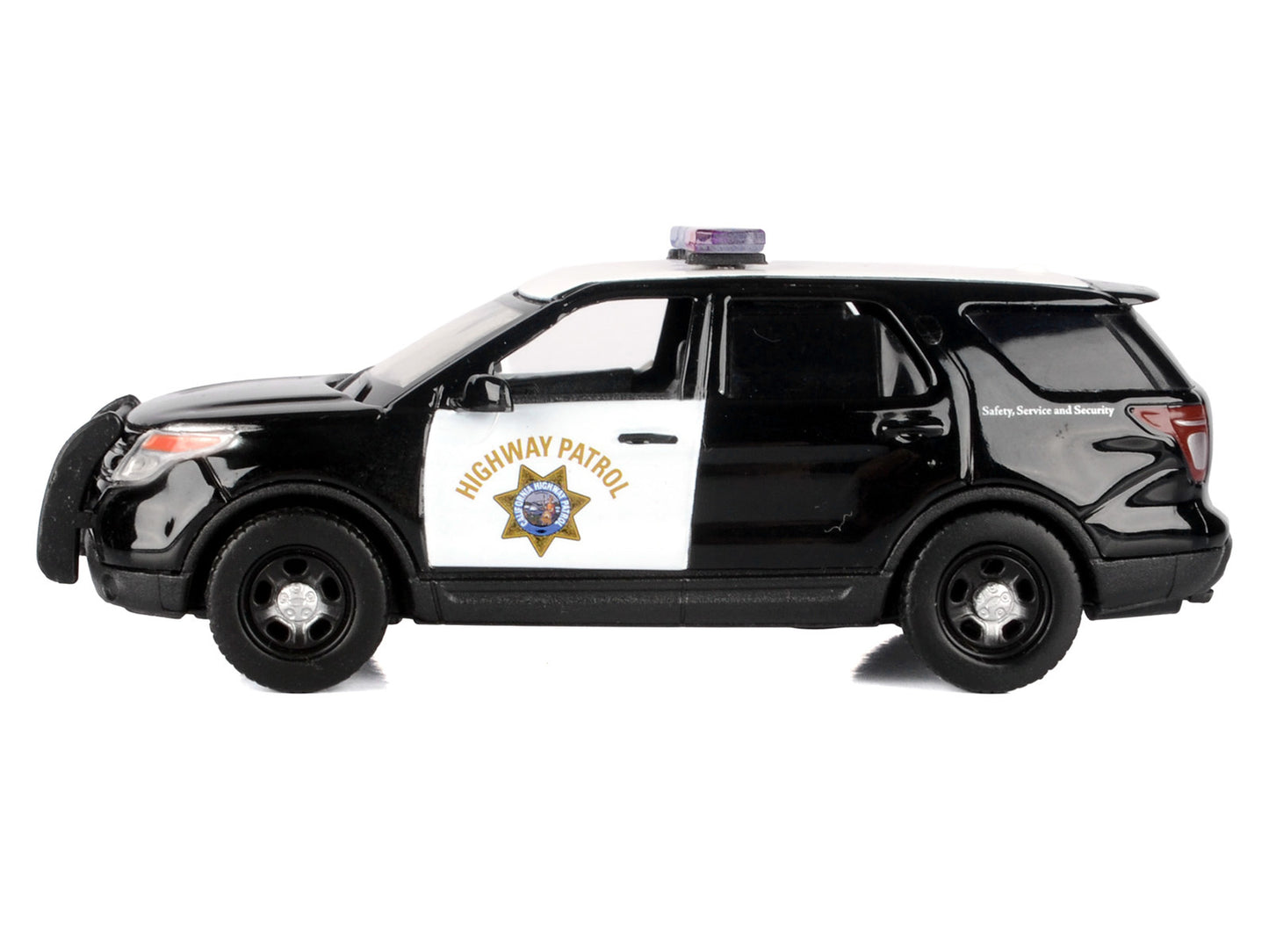 2015 Ford Police Interceptor Utility "California Highway Patrol" Black and White "Law Enforcement Public Service" Series 1/43 Diecast Model Car by Motormax <h2>2015 Motormax</h2> <p>High-quality perfe