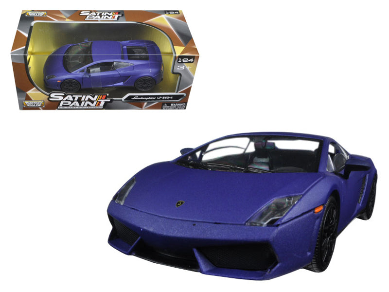 Lamborghini Gallardo LP 560-4 Matt Purple 1/24 Diecast Model Car - Motormax