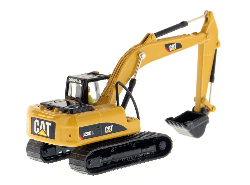 CAT Caterpillar 320D L Hydraulic Excavator with Operator "High Line" Series 1/87 (HO) Scale Diecast Model by Diecast Masters