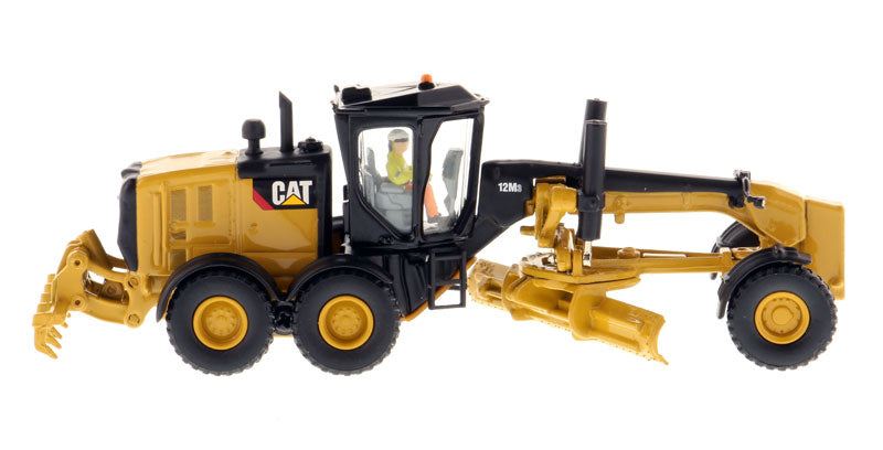CAT Caterpillar 12M3 Motor Grader with Operator "High Line" Series 1/87 (HO) Scale Diecast Model by Masters <h2>CAT Masters</h2> <p>High-quality car perfect for collectors and enthusiasts. Features de