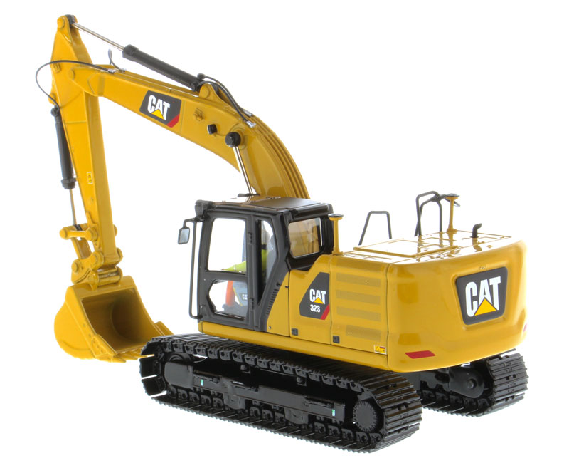CAT Caterpillar 323 Hydraulic Excavator with Operator Next Generation Design "High Line Series" 1/50 Diecast Model by Masters <h2>CAT Masters</h2> <p>High-quality car perfect for collectors and enthus