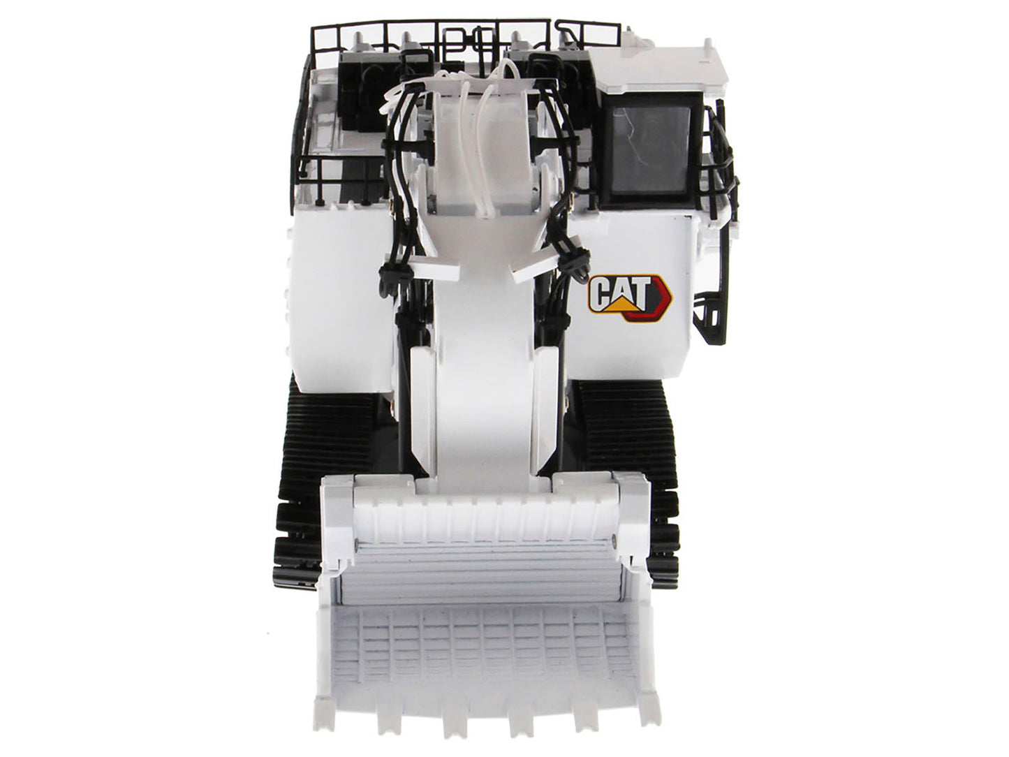 CAT Caterpillar 6060 Hydraulic Mining Front Shovel Coal Configuration White "High Line Series" 1/87 (HO) Scale Diecast Model by Masters <h2>CAT Masters</h2> <p>High-quality car perfect for collectors
