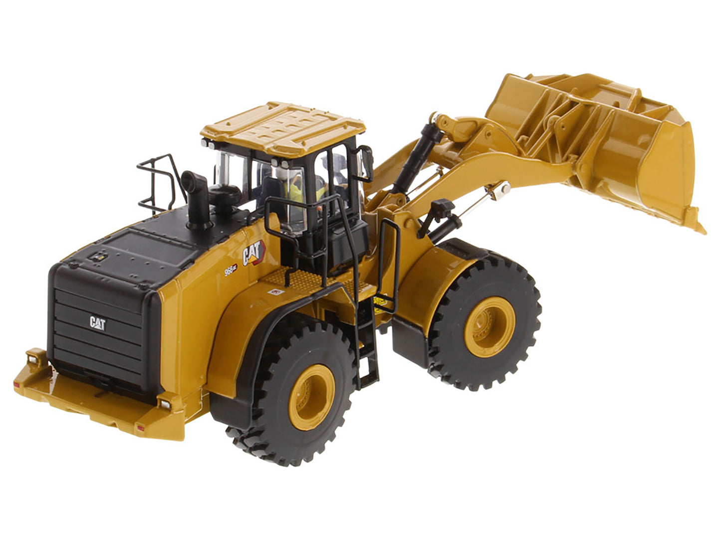 CAT Caterpillar 966 GC Wheel Loader Yellow with Operator "High Line Series" 1/50 Diecast Model by Masters <h2>CAT Masters</h2> <p>High-quality car perfect for collectors and enthusiasts. Features deta
