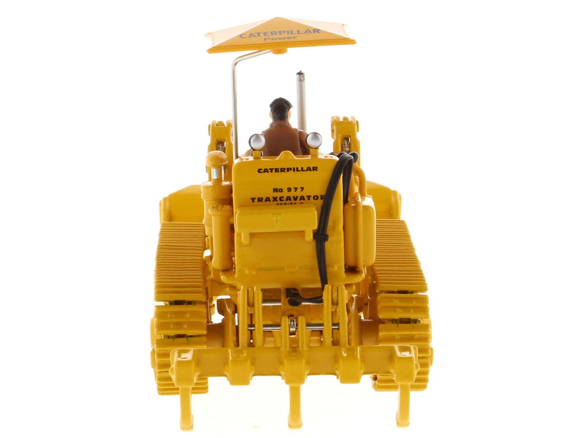 CAT Caterpillar 977D Traxcavator Yellow 1/50 Diecast Model Car - Diecast Masters