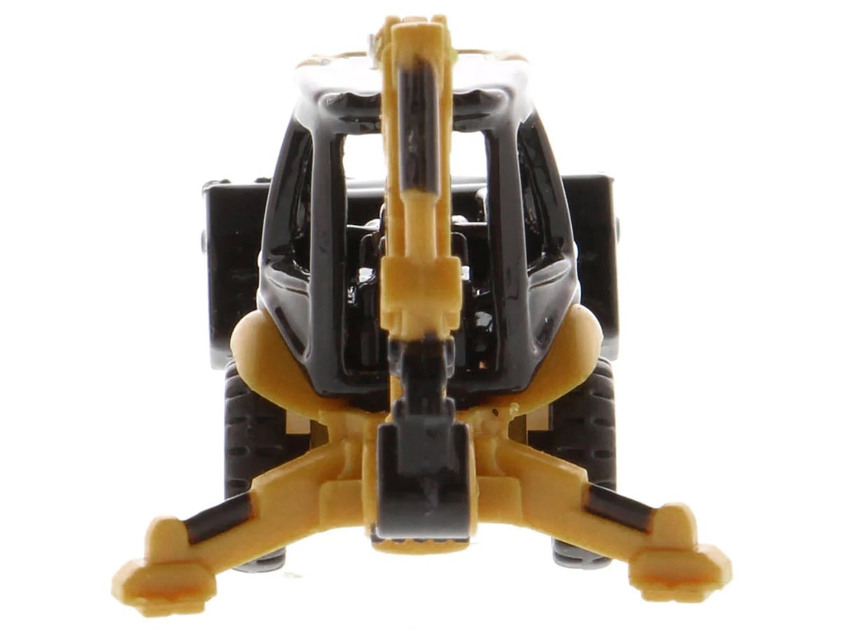 CAT Caterpillar 420E Backhoe Loader Yellow Diecast Model Car - Diecast Masters