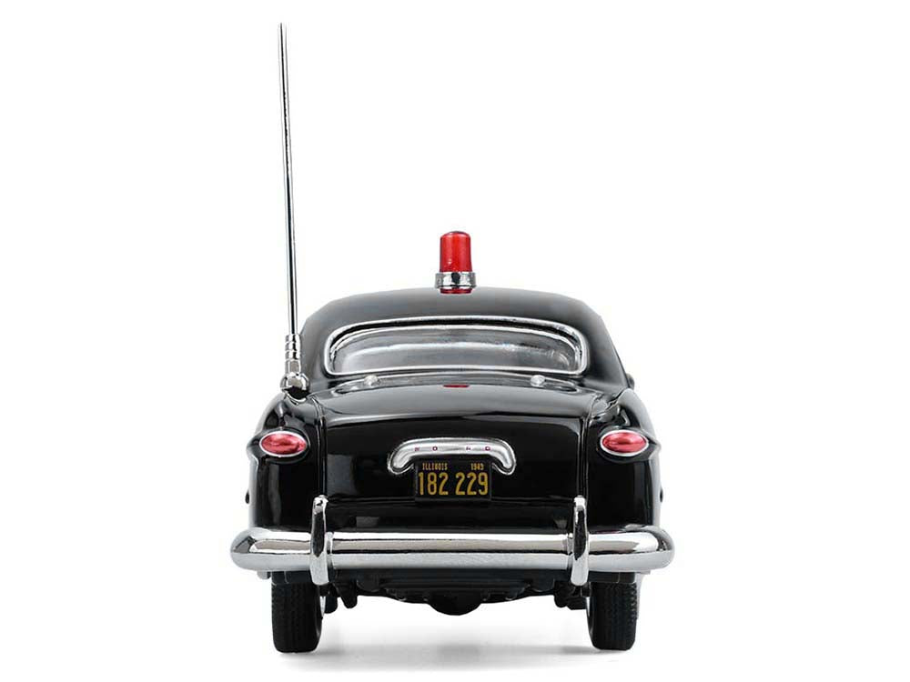 1949 Ford Custom Police Car "Chicago Police Department" Black 1/64 Diecast Model Car by Greenlight