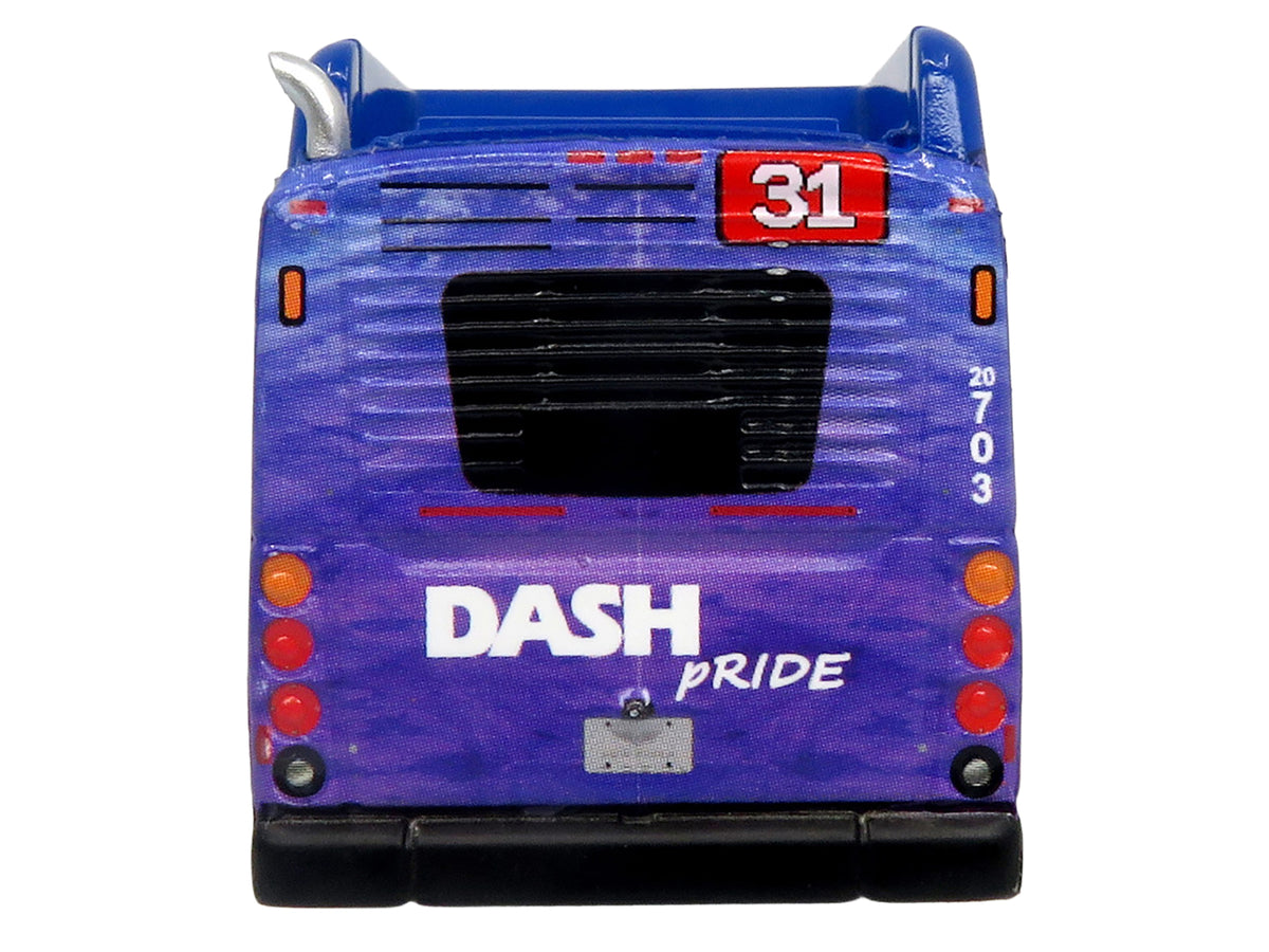 New Flyer Xcelsior XN40 Transit Bus DASH Pride Livery Rainbow Graphics Limited