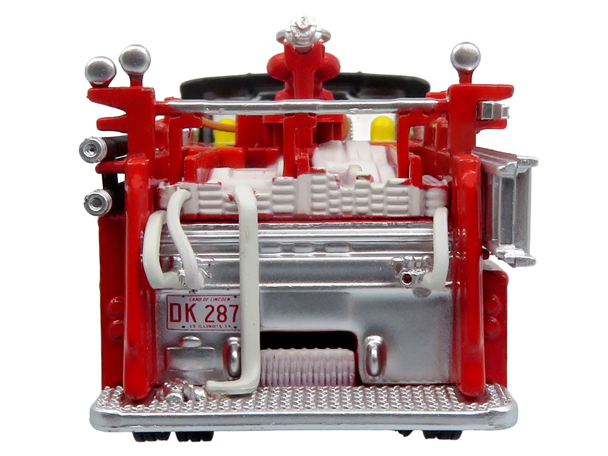 1974 Ward LaFrance Fire Engine Black Top 5 Alarm Limited Edition 1/87 Diecast