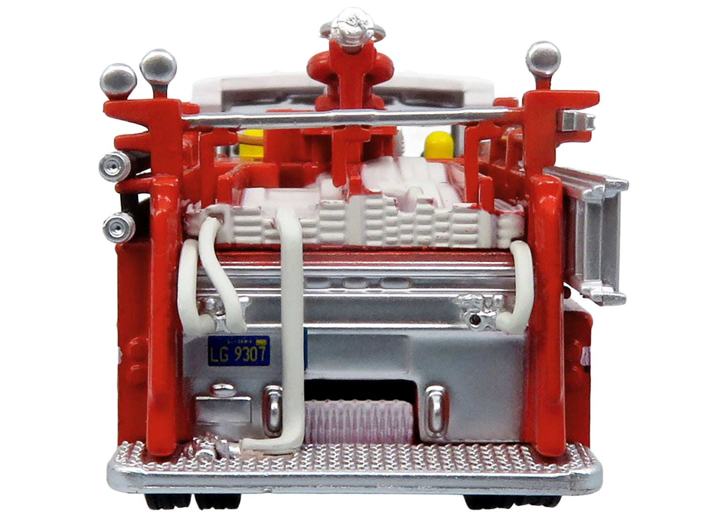 1974 Ward LaFrance Fire Engine "San Francisco Fire Department – Engine 31" Red with White Top "5 Alarm" Series Limited Edition 1/87 (HO) Diecast Model by Iconic Replicas