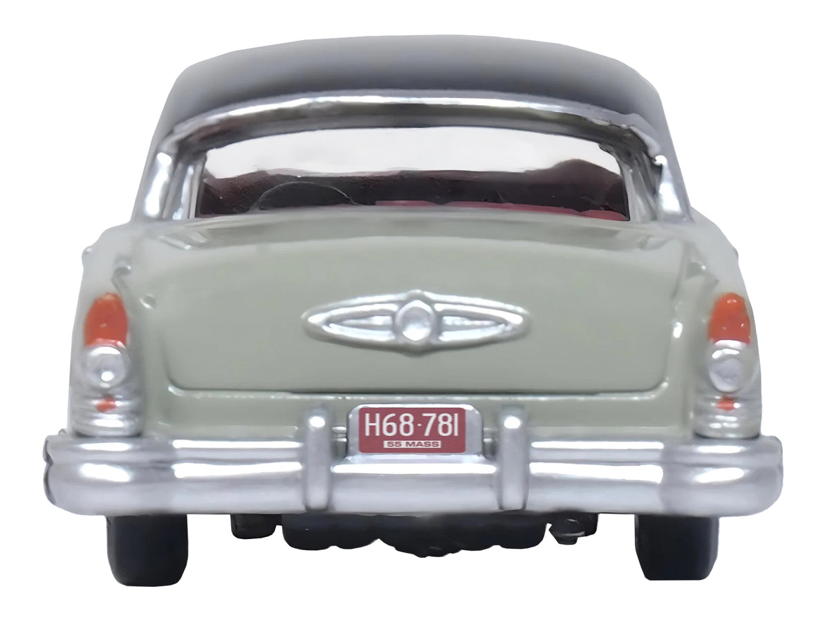 1955 Buick Century Windsor Gray Dover 1/87 Diecast Model Car - Oxford Diecast