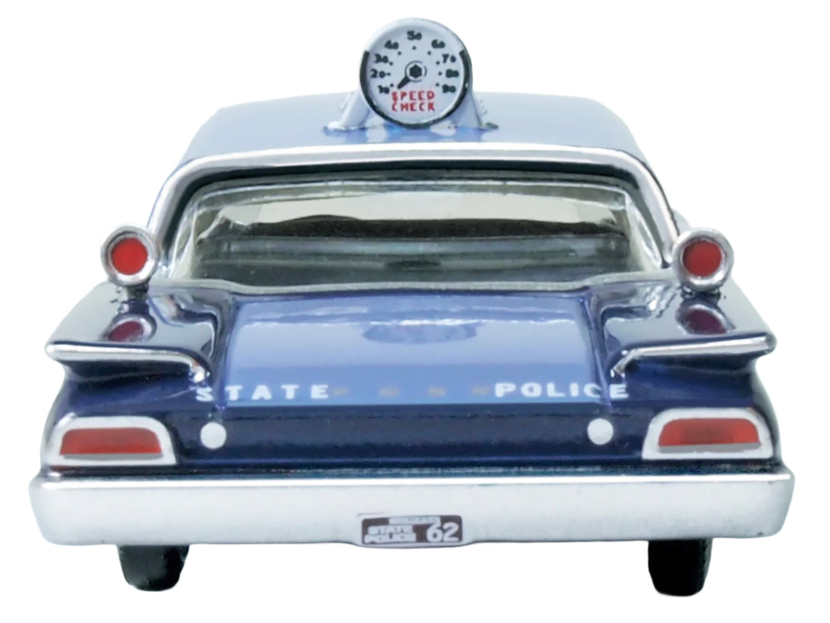 1960 Ford Fairlane Sedan Blue Two-Tone 1/87 Diecast Model Car - Oxford Diecast