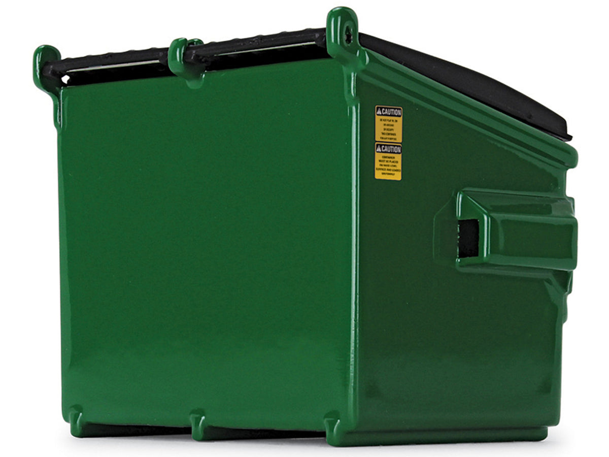 Refuse Trash Bin "Waste Management" Green Version D 1/34 Diecast by First Gear