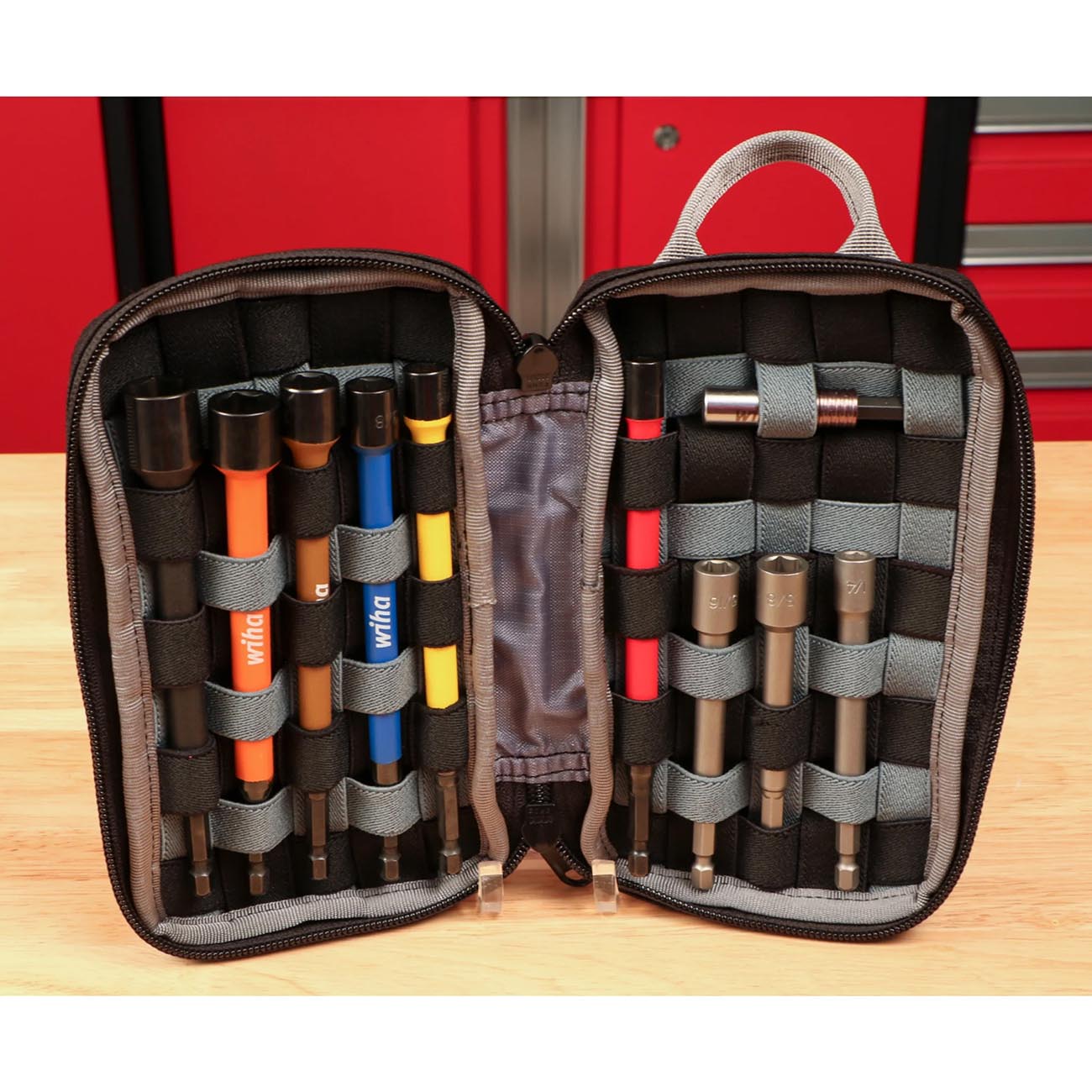 Wiha Cordura Utility Organizer with Zipper Pouch